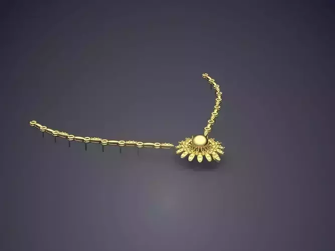 Pendant With Chain CAD-6161