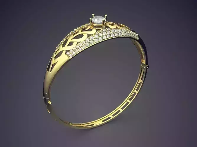 Ring With Small Diamonds CAD-6127