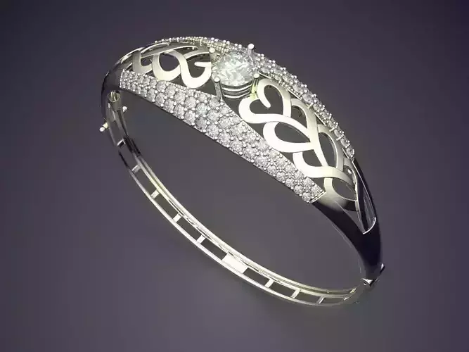 Ring With Small Diamonds CAD-6127