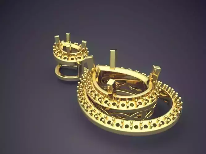 Pendant CAD-6126 3D print model