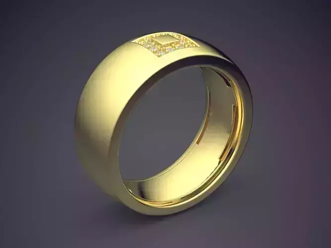 Thick Ring CAD-6118 3D print model