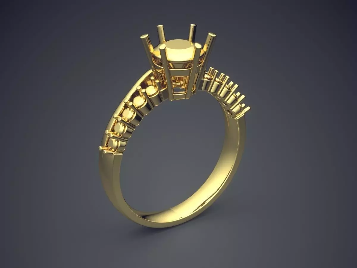 Ring CAD-6101 3D print model_0