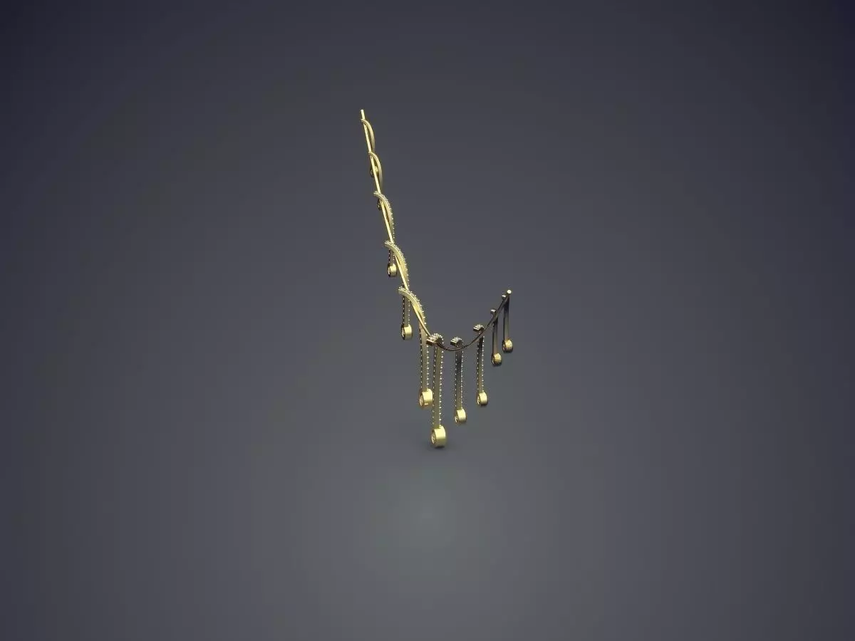 Pendant CAD-6096 3D print model_3