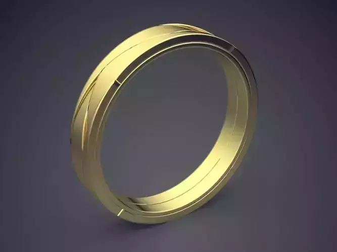 Engraved Ring CAD-6072