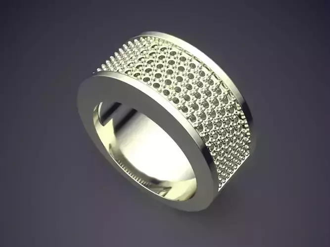 Detailed Ring CAD-6070