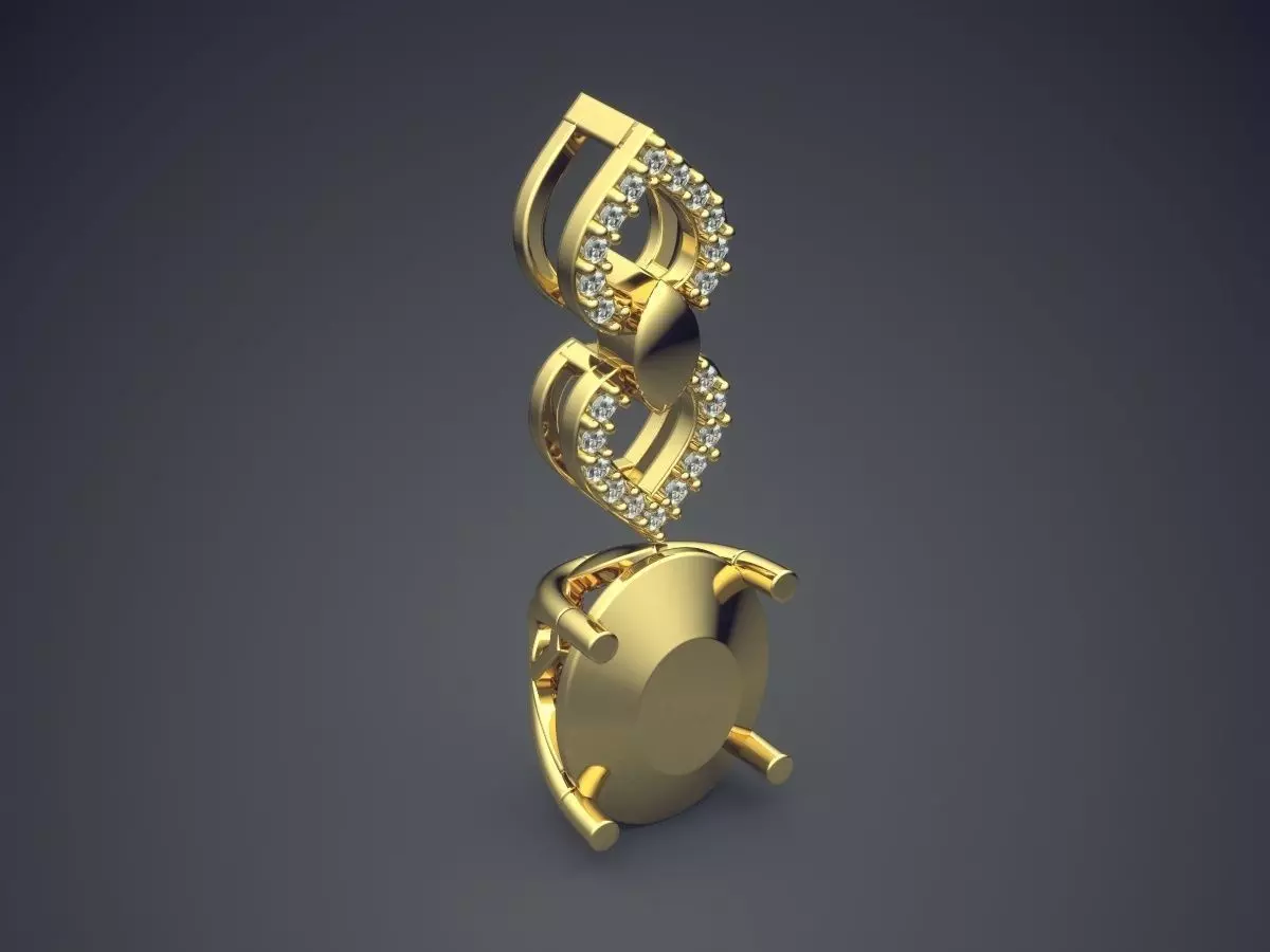 Pendant CAD-6039 3D print model_0