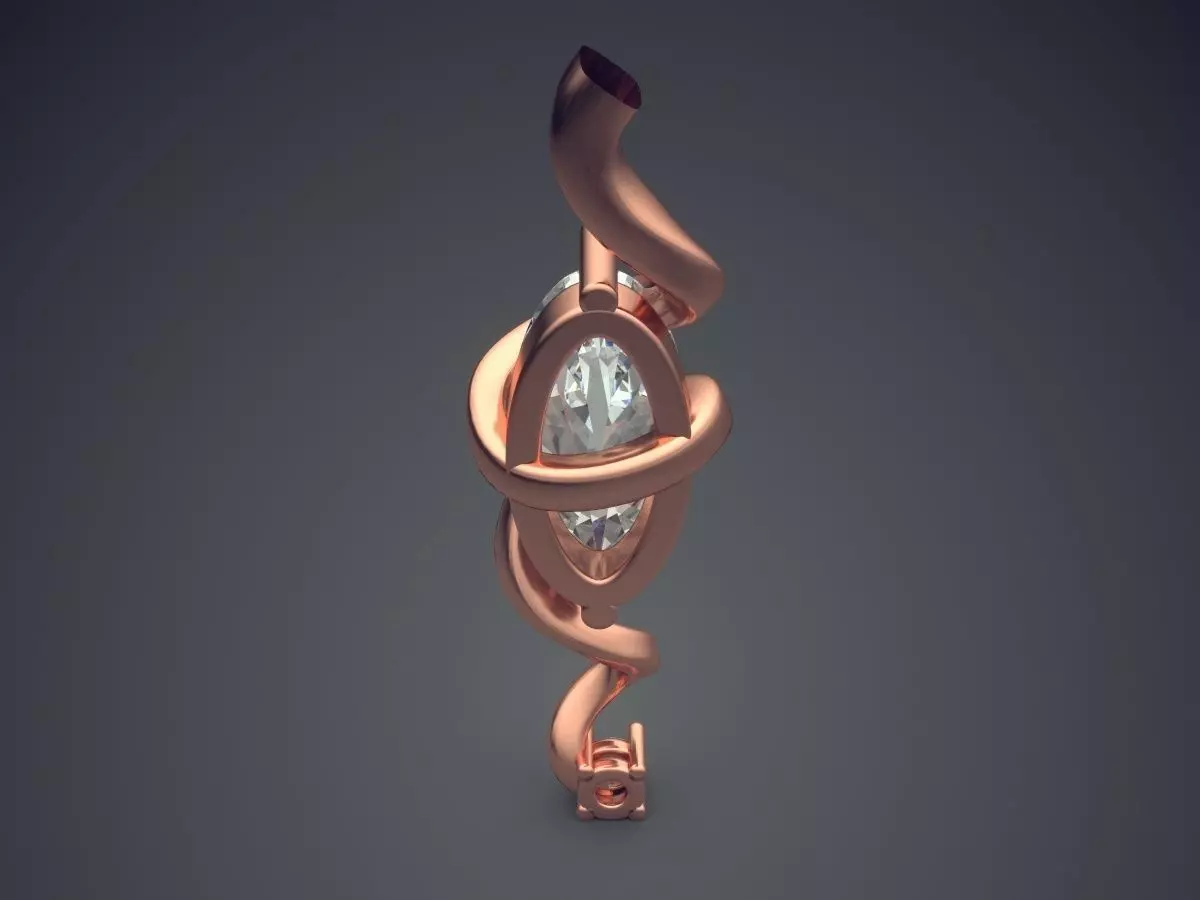Pendant CAD-6033 3D print model_2