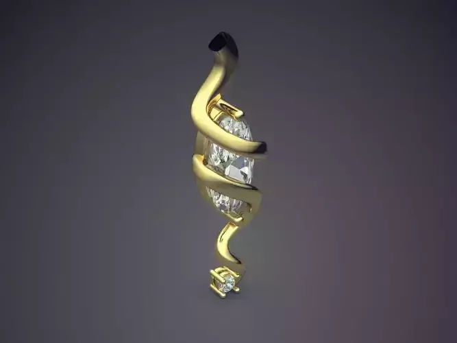Pendant CAD-6033 3D print model