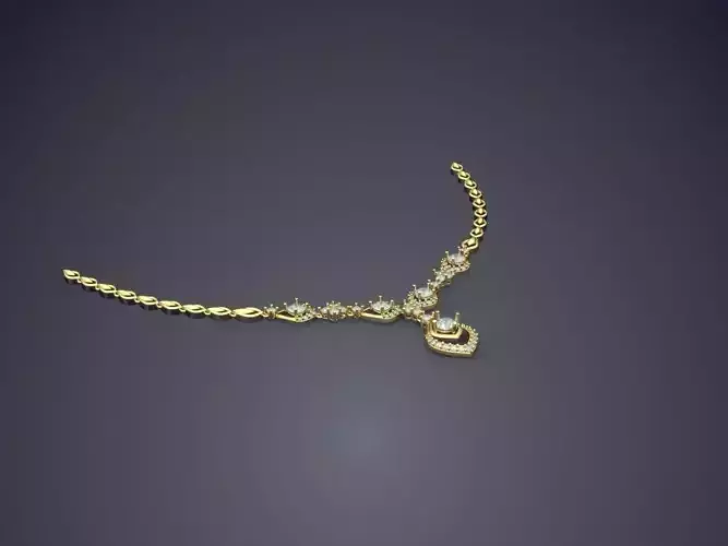 Pendant With Diamonds CAD-6038