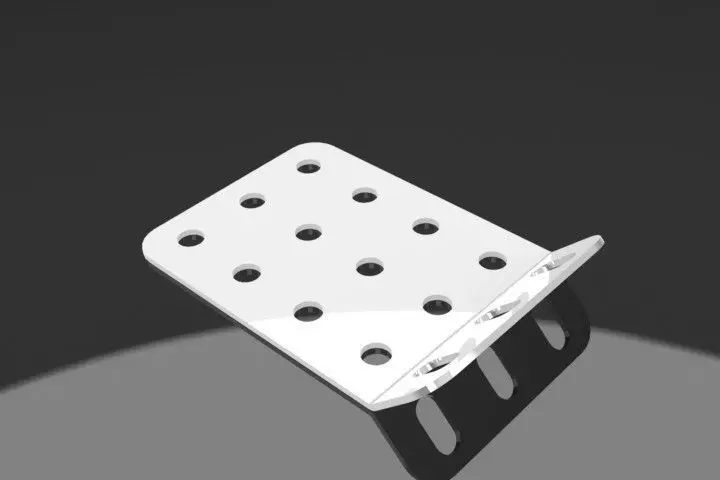 M8 Bracket 3D model_0