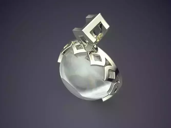 Pendant With Pearl CAD-6019