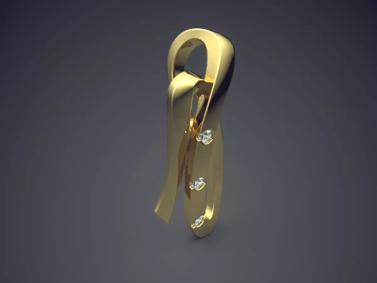 Curved Pending CAD-6017 3D print model_0