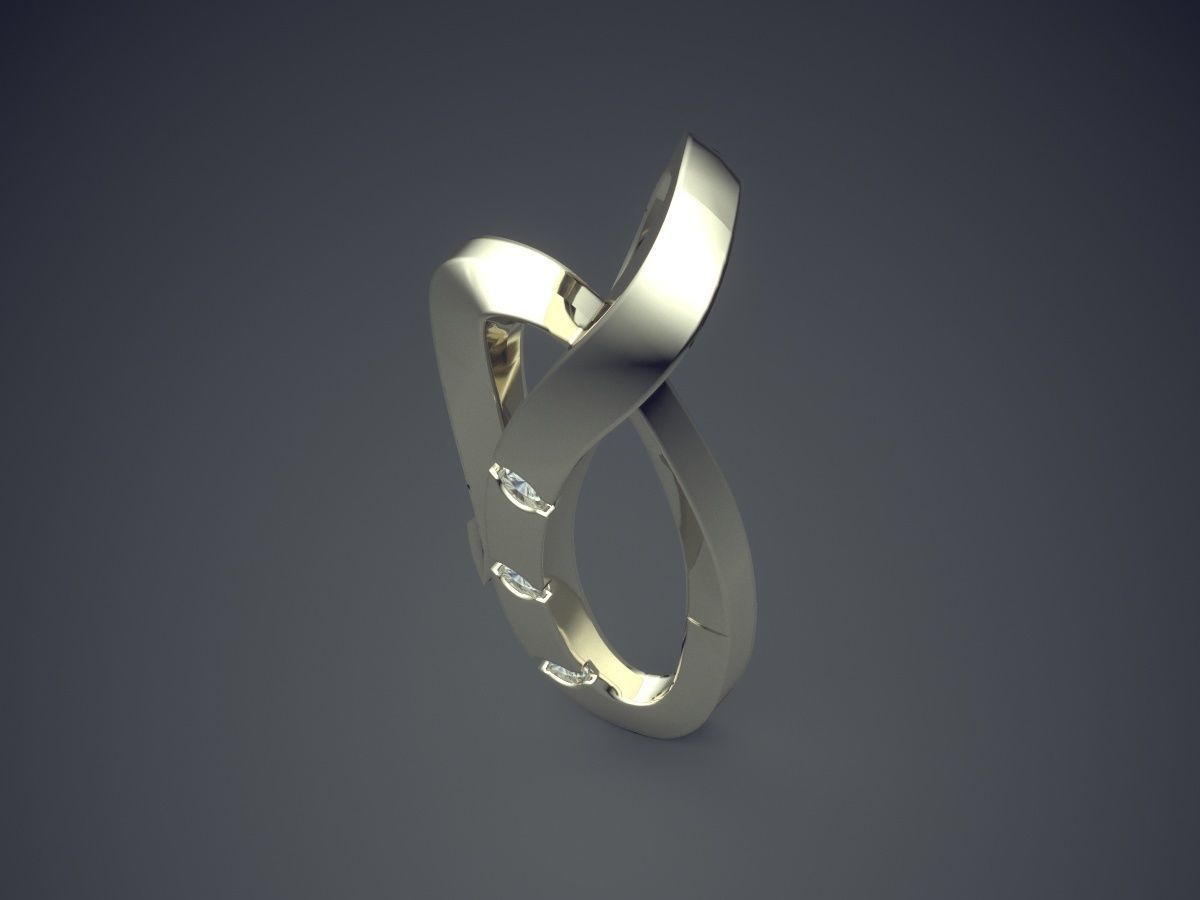 Curved Pending CAD-6017 3D print model_1