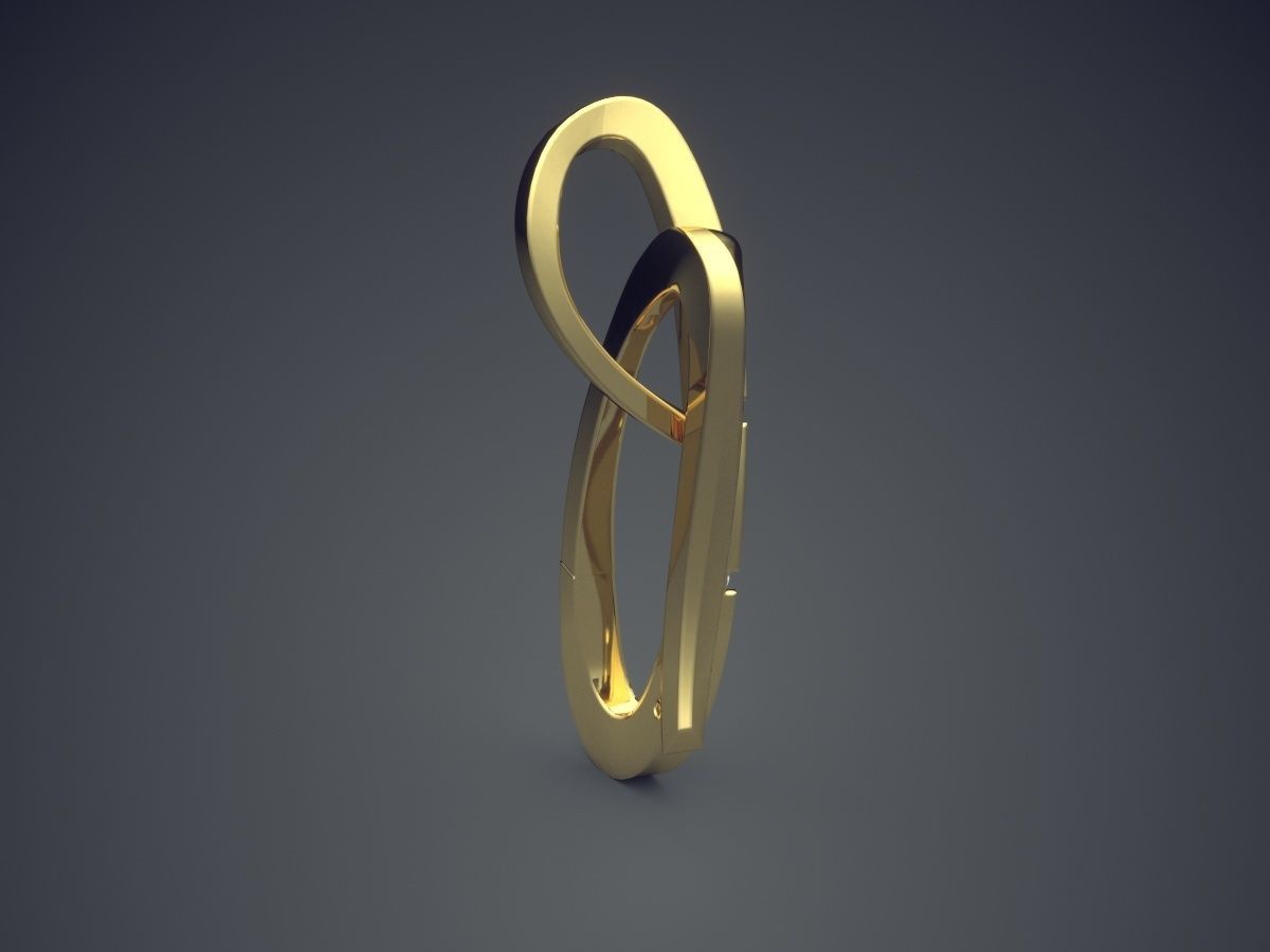 Curved Pending CAD-6017 3D print model_3