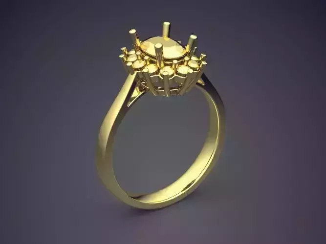 Engagement Ring CAD-6003