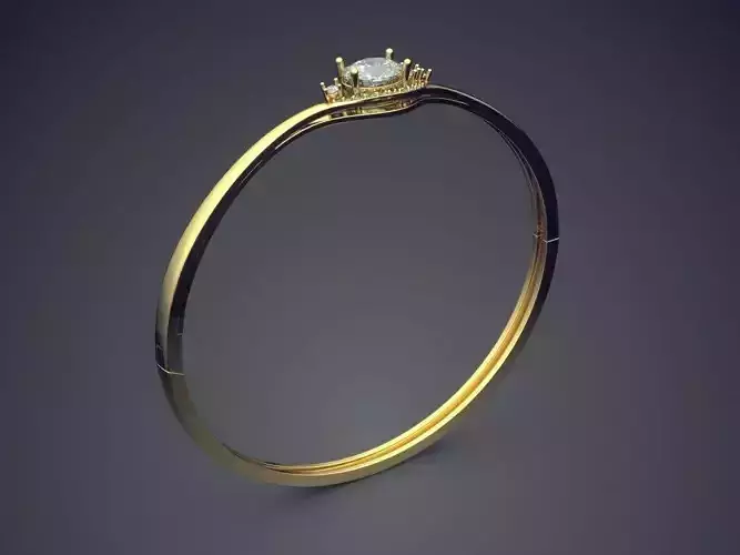 Bracelet With Diamond CAD-5992