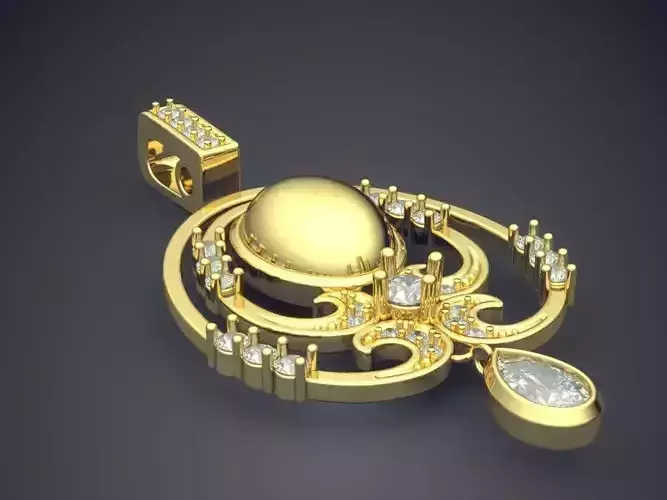 Pendant CAD-5986 3D print model