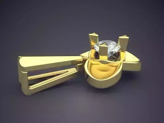 Pendant With Diamond CAD-5964