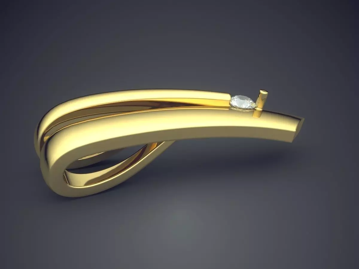 Pendant CAD-5960 3D print model_3