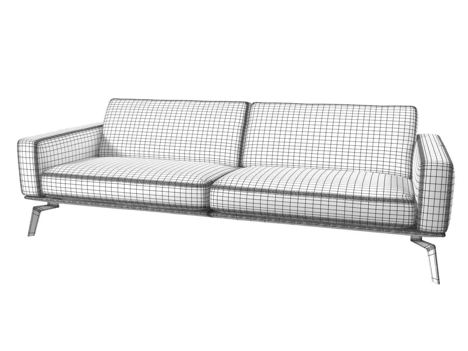 DS 87 3 Seater Sofa 3D model_3
