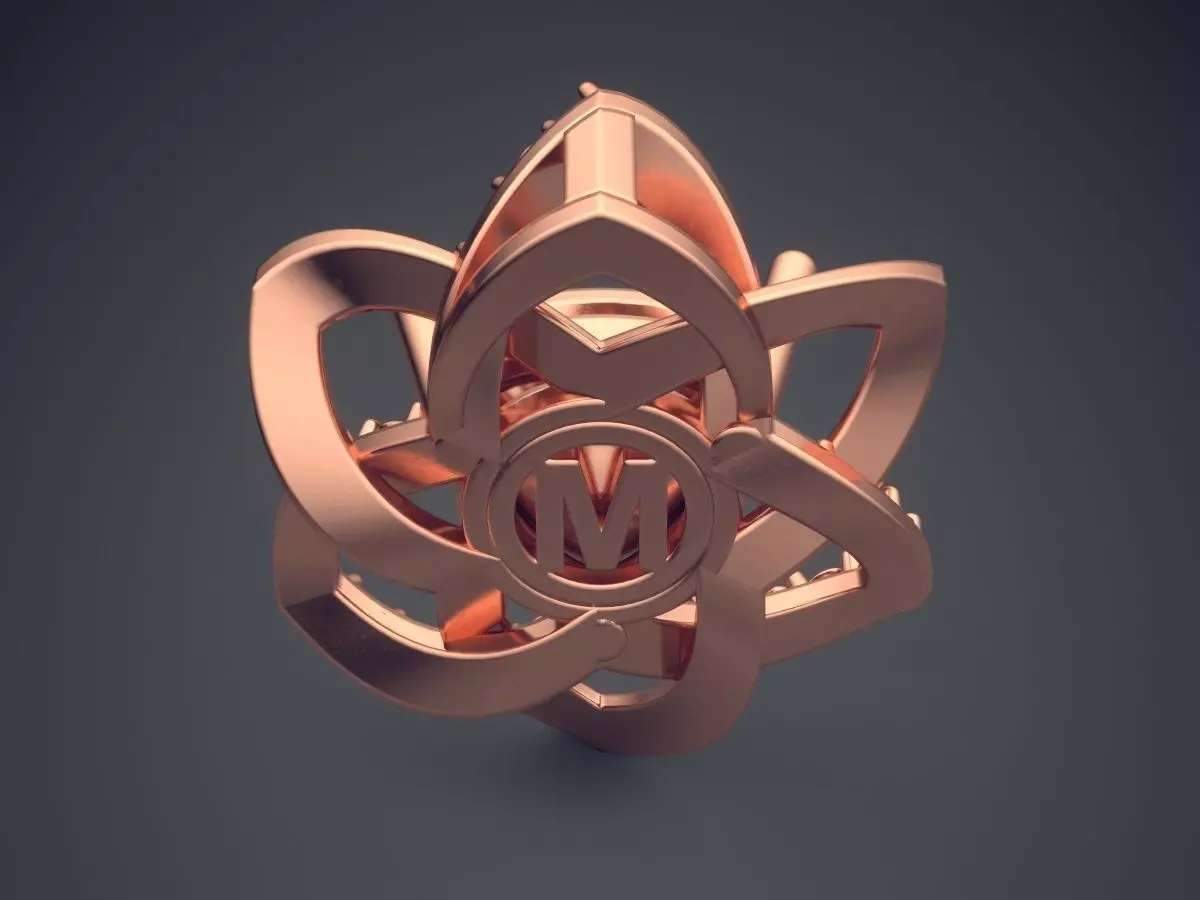 Pendant CAD-5945 3D print model_2