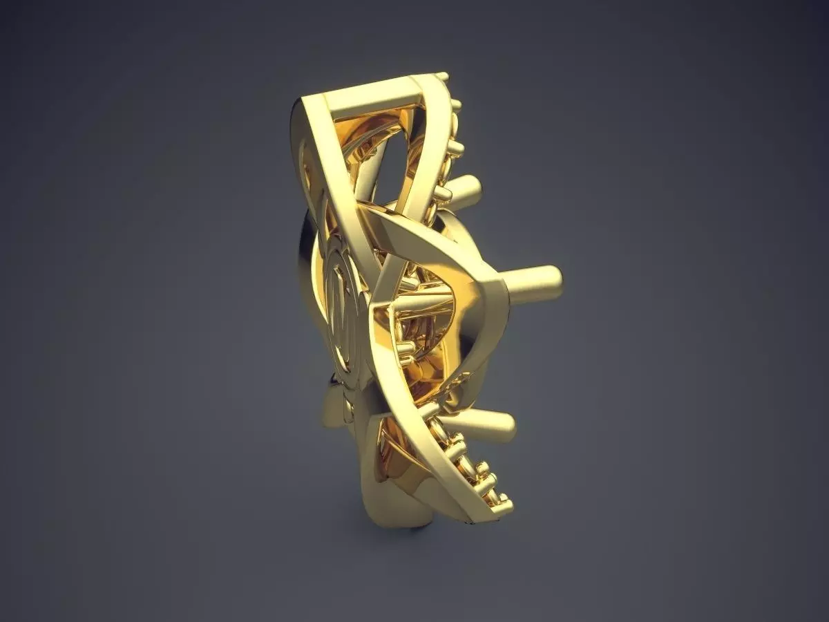 Pendant CAD-5945 3D print model_3