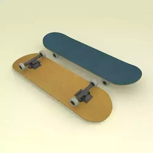 Skateboard two skateboards