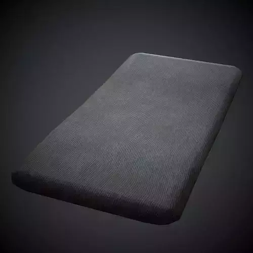 Old Mattress PBR Low Poly