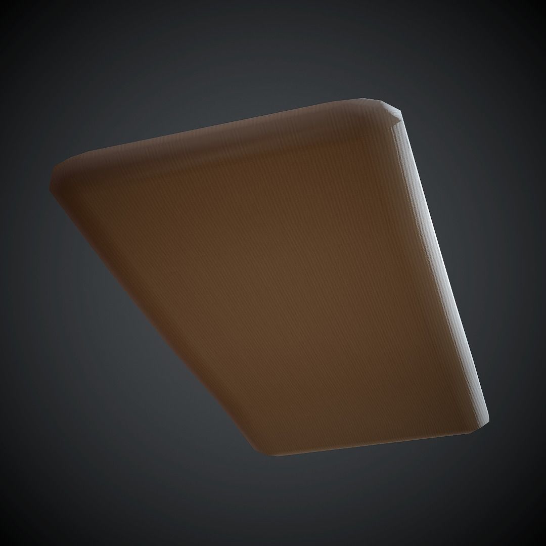 Old Mattress PBR Low Poly Low-poly 3D model_11