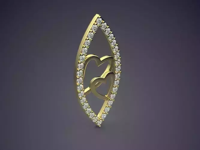 Pendant With Diamonds CAD-5928