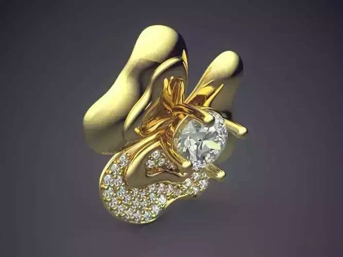 Pendant With Diamonds CAD-5917