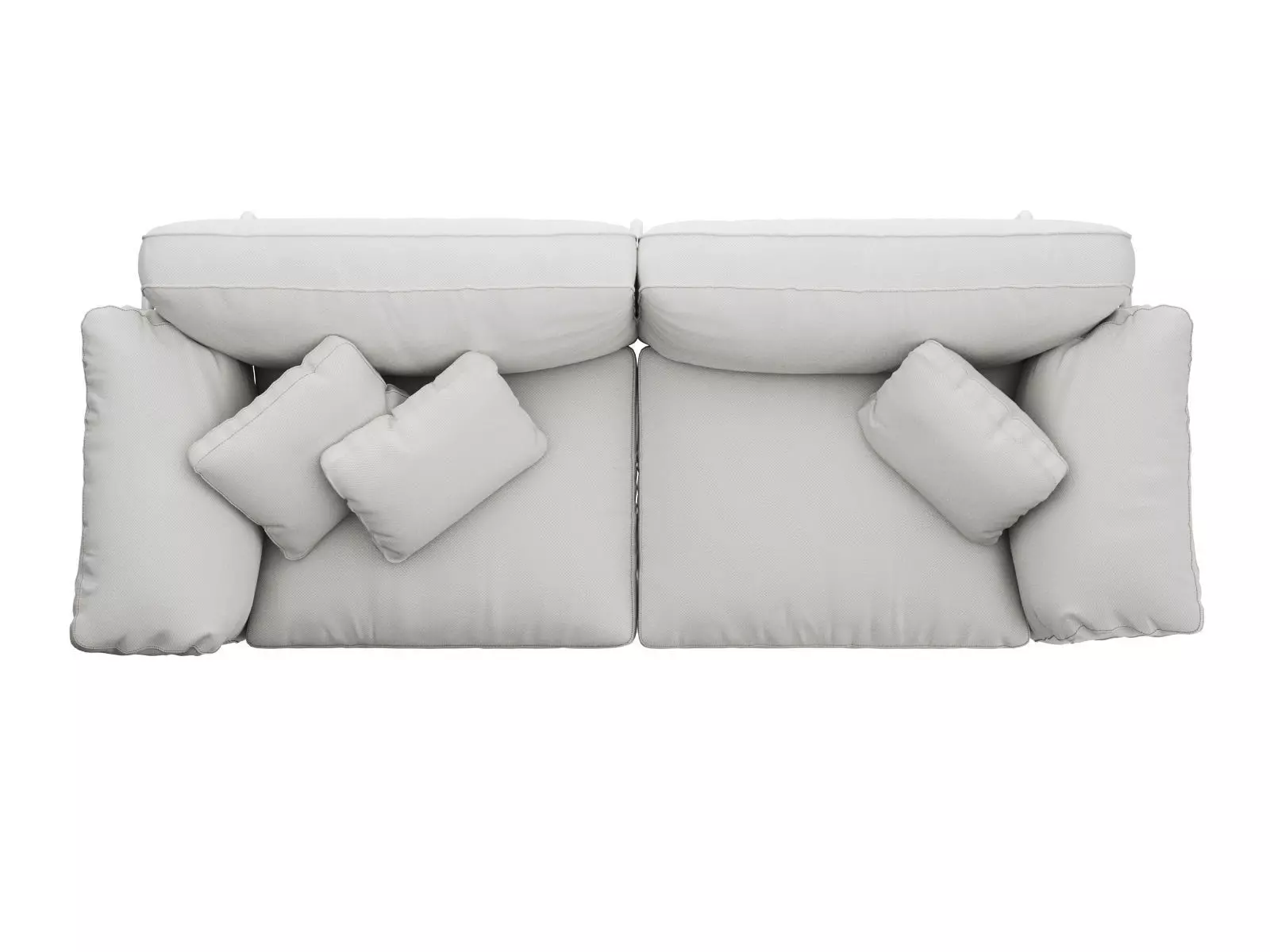 DS 610 2 Seater Sofa 3D model_3