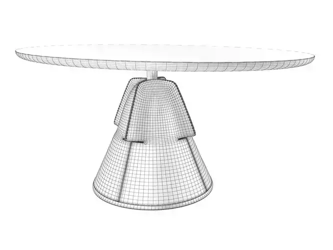 DS 615 Elliptical Dining Table