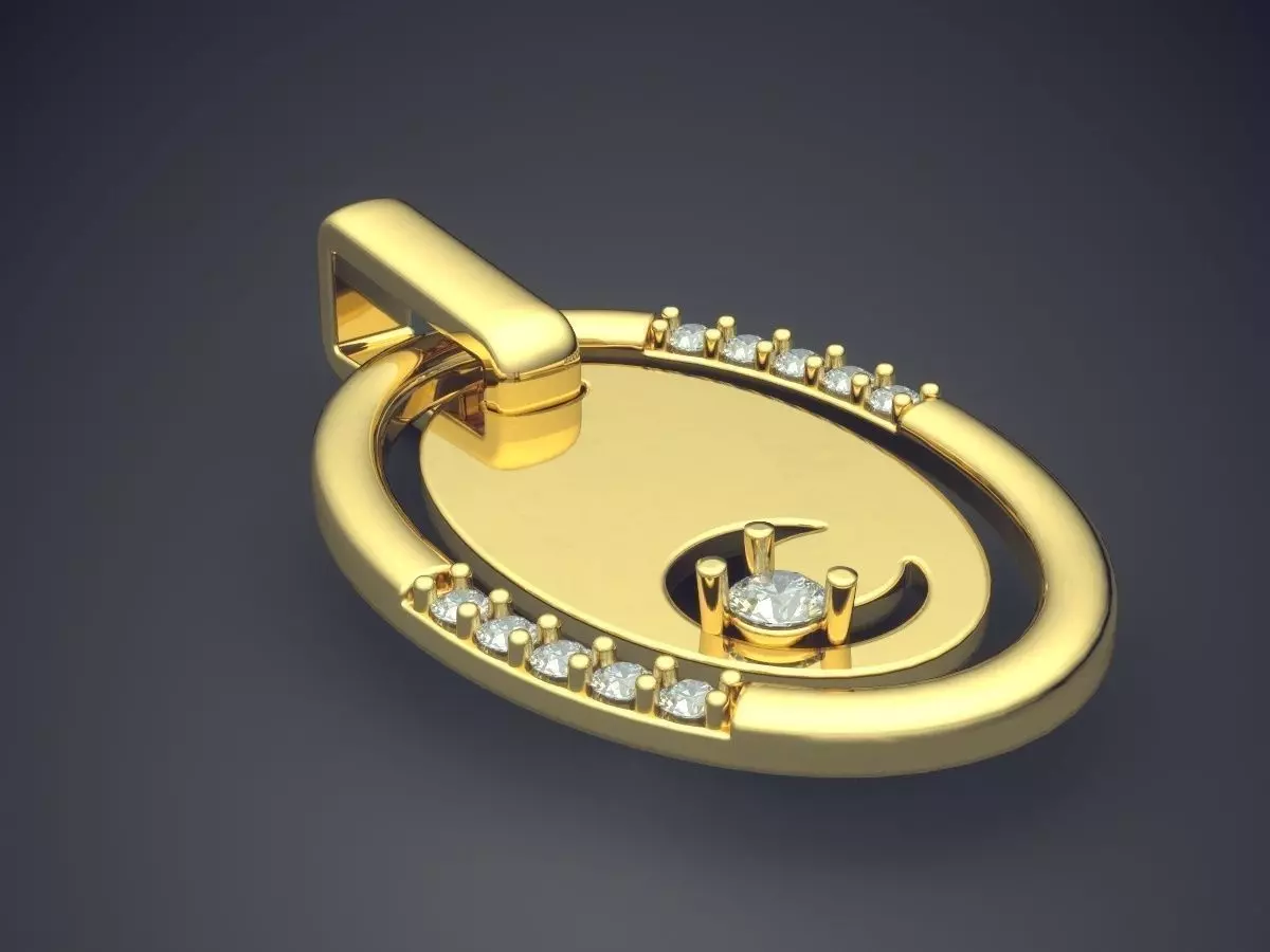 Pendant CAD-5864 3D print model_0