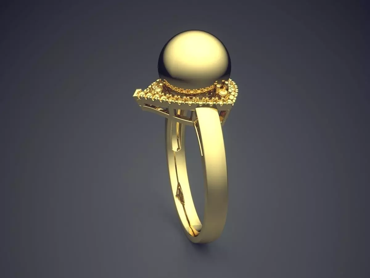 Ring CAD-5832 3D print model_3