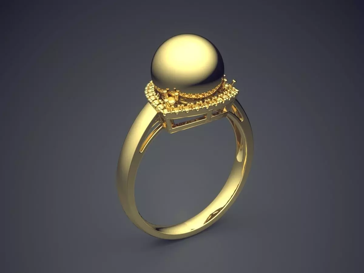 Ring CAD-5832 3D print model_0