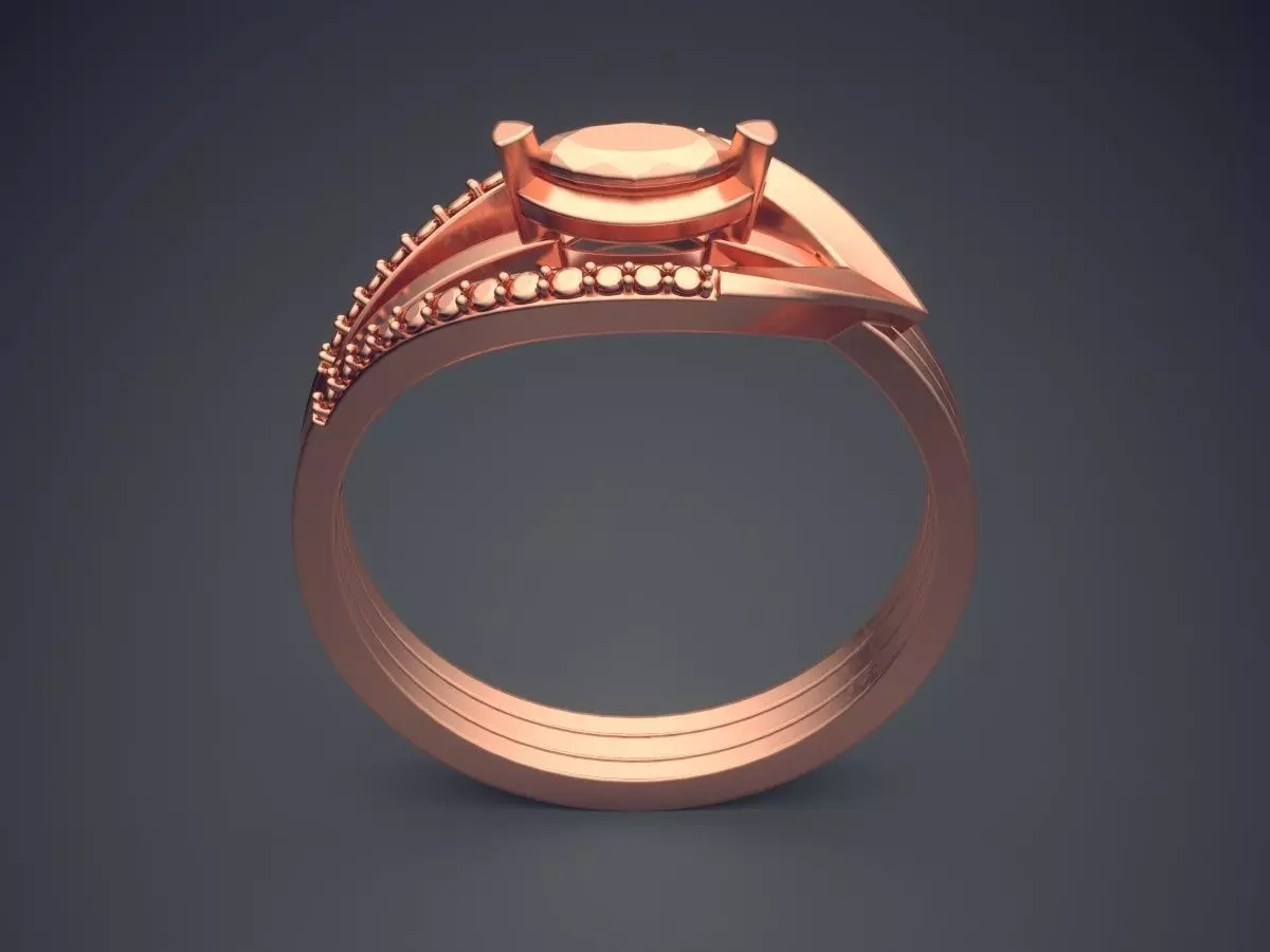 Ring CAD-5828 3D print model_2