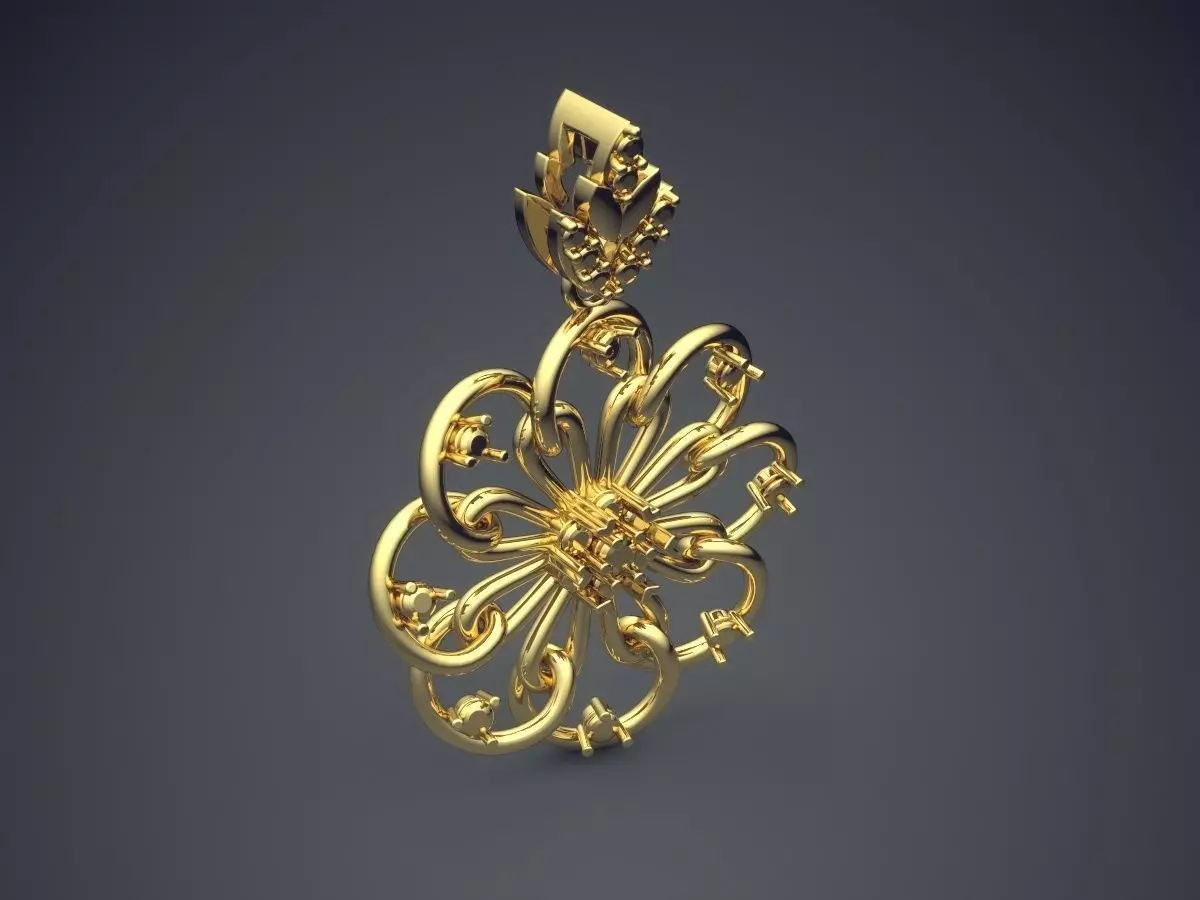 Pendant CAD-5813 3D print model_0