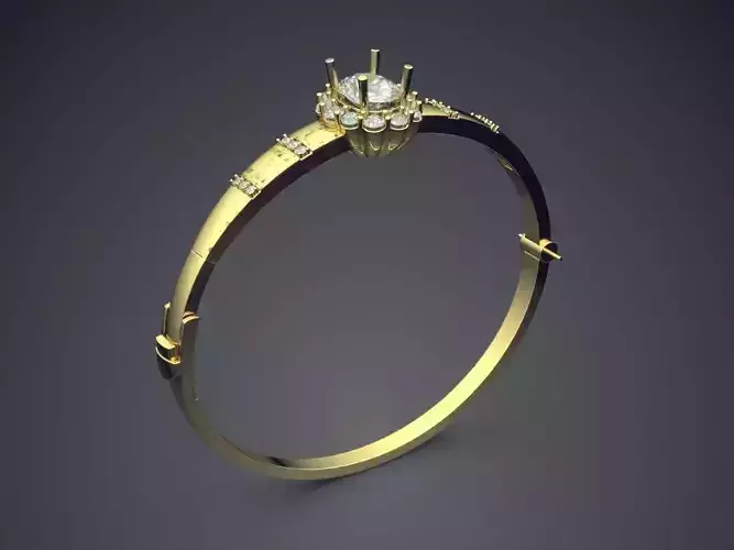 Bracelet With Diamonds CAD-5796