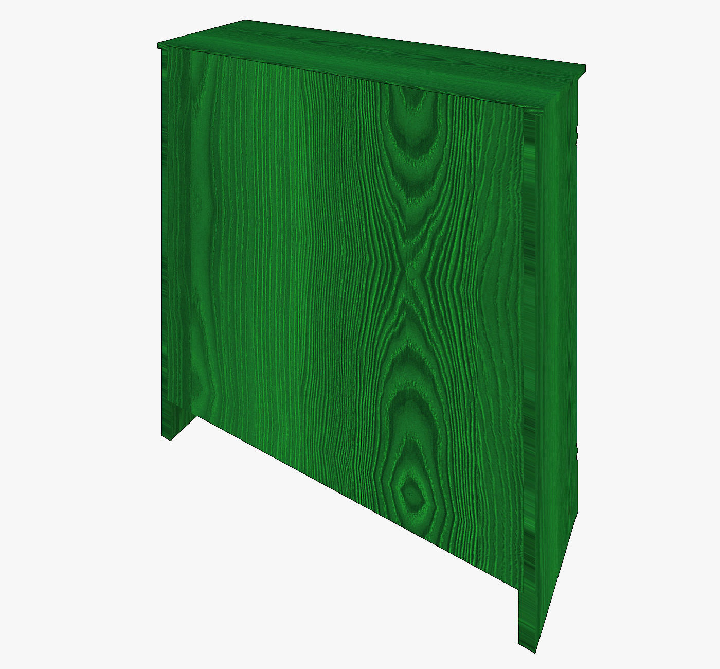 Furniture chest of drawers by gothic style 3D model_4