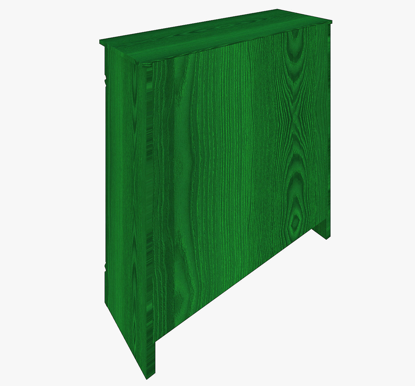 Furniture chest of drawers by gothic style 3D model_3