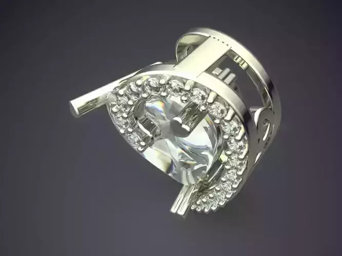 Pendant With Diamonds CAD-5749