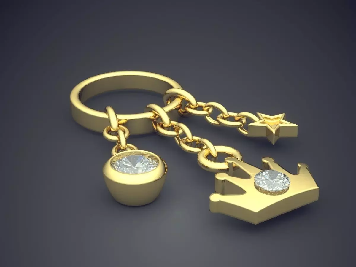 Pendant CAD-5740 3D print model_0