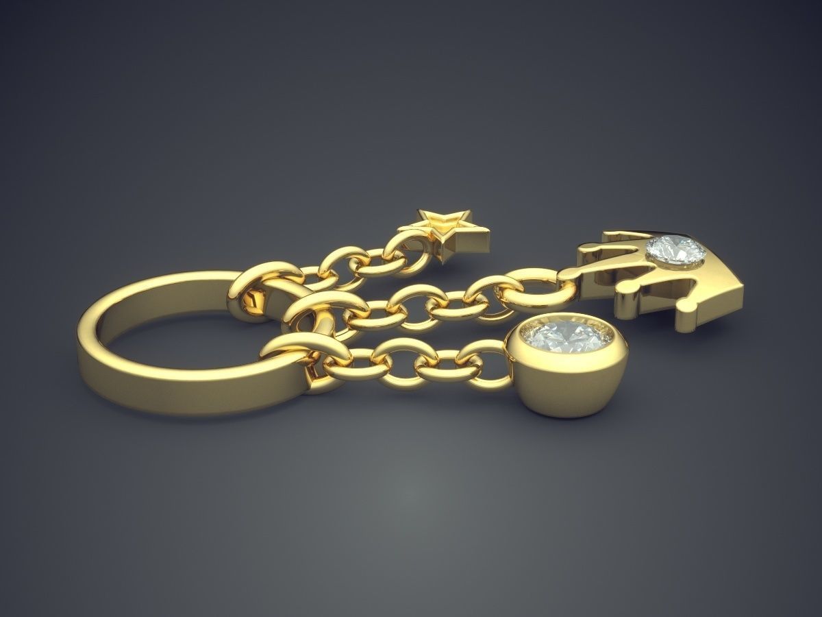 Pendant CAD-5740 3D print model_3