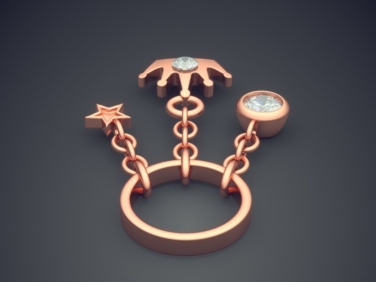 Pendant CAD-5740 3D print model_2