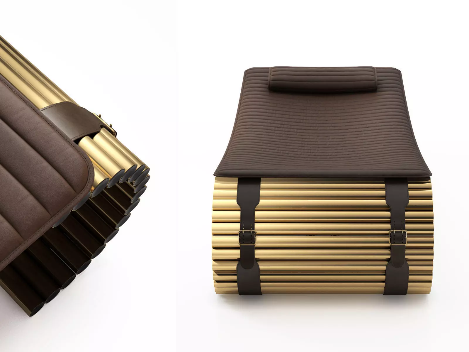 DS 1000 Chaise Longue 3D model_3