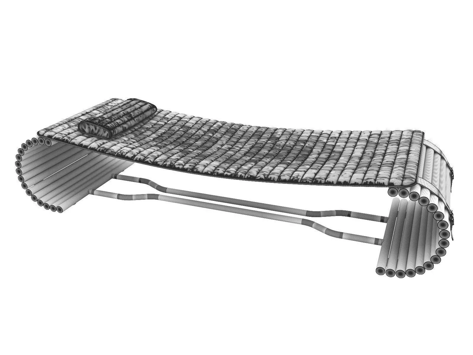 DS 1000 Chaise Longue 3D model_6