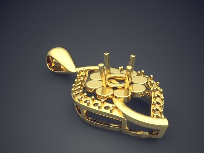 Pendant CAD-5738 3D print model