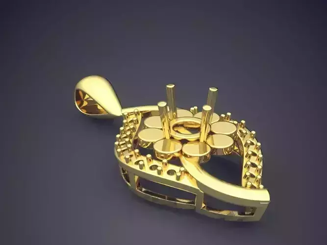 Pendant CAD-5738 3D print model