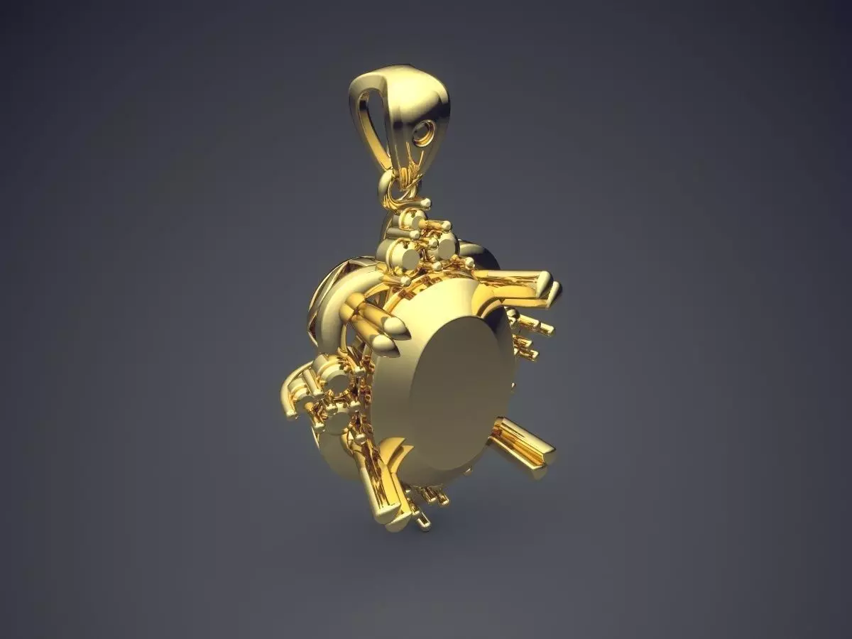 Pendant CAD-5731 3D print model_0